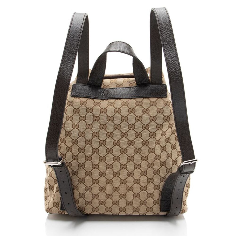 Gucci GG Canvas Drawstring Backpack - Picture 3 of 13
